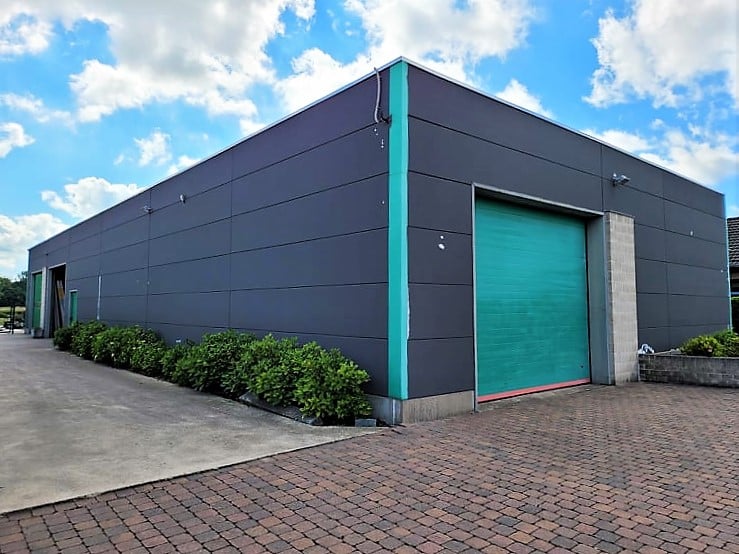 Schilderen bedrijfsloods